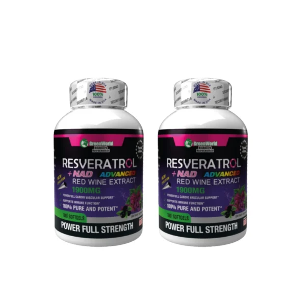 RESVERATROL+NAD ADVANCE x 100 SOFTGELS